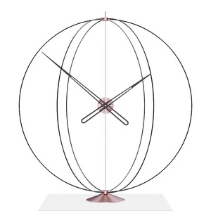 Globe Style Gold Metal <b>Table</b> <b>Clock</b> Ideal For Bedroom Side <b>Table</b> Decor And Luxury Home Interior Styling Or Gift For Housewarming - Product Image 3