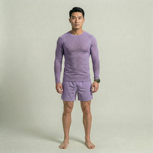 Hot Selling Men's MMA Custom Size Comfortable <b>Compression</b> Breathable Quick Dry Eco-Friendly Anti-Bacterial Fitness Rash Guard - Product Image 4
