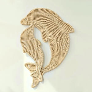 Decoración de pared con forma de palmera de ratán, estilo bohemio, aceptada por OEM, para decoración de habitación de bebé, de Vietnam, al por mayor. - Product Image 5