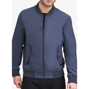 Veste bomber coupe-vent légère en polyester pour homme, personnalisable avec un MOQ faible - Product Image 6