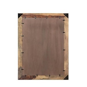 Sheesham Wood Wall <b>Mirror</b> Wholesale - Rustic Brown Wooden <b>Mirror</b> - Product Image 5