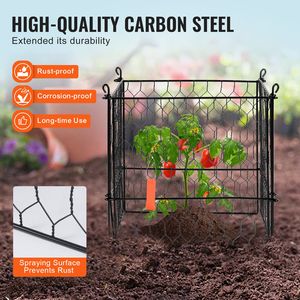 Confezione da 4 Reti da Giardino 4m x 4m, Rete Metallica per Polli, Protezione per Piante ed Erbe Aromatiche da Esterno, Protezione per Animali e Gabbie - Product Image 3