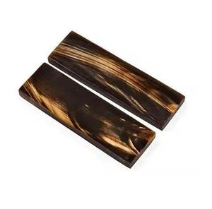 Plaques de corne de buffle polies sur mesure pour manches de couteaux – Matériaux durables pour la fabrication de couteaux – Fournisseur - Product Image 3