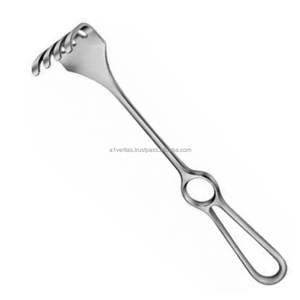 Retractor Profesional A-1 VERITAS de 25 cm con Puntas Cónicas, Instrumento Quirúrgico Ortopédico, Certificado ISO CE, Reutilizable - Product Image 4
