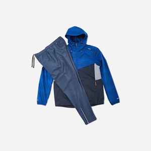 Pink <b>Black</b> Two Piece Men's Summer Outerwear Set Hooded <b>Windbreaker</b> Jacket Shorts Breathable Quick Dry Casual Sports Color - Product Image 2