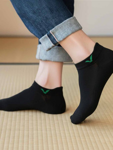Chaussettes en coton personnalisées en gros, chaussettes de sport décontractées avec logo personnalisé, chaussettes unisexes de haute qualité, tissu premium - Product Image 3