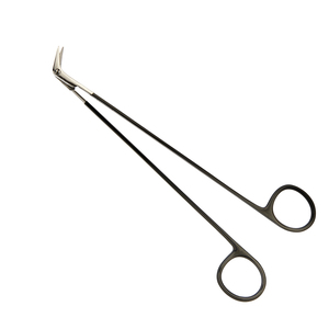 Ciseaux vasculaires angulaires à 45 degrés °   Lame de 12 mm, très tranchante, 180 mm (7 pouces), Super Cut DeBakey, instrument chirurgical à revêtement noir - Product Image 5