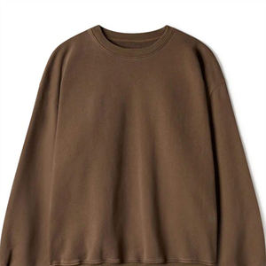 Sweat-shirt pour homme sans capuche, style streetwear, doublure polaire, impression numérique 3D, lavable, en tissu éponge, vêtements d'hiver, fabrication OEM sur mesure - Product Image 6