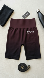 Shorts de sport sans couture pour femme, taille haute, effet push-up, respirants, en nylon/coton, pour yoga, entraînement et streetwear - Product Image 6