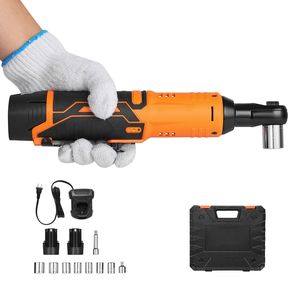 Set di Chiavi a Cricchetto Elettriche Senza Fili da 3/8 Pollici, 240 RPM, 33 Ft Lbs di Coppia, Alimentate a Batteria 12V, Garanzia di 1 Anno - Product Image 3