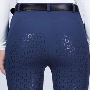 Pantalon d'équitation en tissu respirant et offrant une grande liberté de mouvement, avec design extensible et résistant à l'usure. - Product Image 6