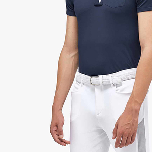 Enrobe Apparel Ropa de equitación: Camisetas polo de capa base transpirables, de ajuste ceñido, de bambú y elastano, ropa deportiva de lujo con cierre de gancho - Product Image 5
