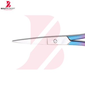 Ciseaux à cuticules professionnels en titane arc-en-ciel, outil de manucure et pédicure pour salon - Product Image 5
