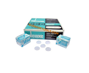 Eluxe SUNTOOLS/STIPL นาฬิกาคริสตัลเหล็ก 250 ชิ้น ขนาดต่างๆ รูปทรงไม่สม่ำเสมอ พลาสติกทรงโดมสูง สำหรับเครื่องมือฝังอัญมณี - Product Image 4