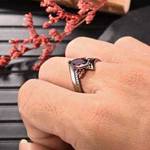 Anillo de Graduación Universitario Personalizado BOJ School Ring 069, Anillo de Colegio Secundario para Ella, con Piedra de Nacimiento, Plata 925, ¡Oferta! - Product Image 4