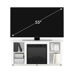Entertainment Center for <b>TVs</b> up to 55" with Fireplace Included Living Room Furniture <b>TV</b> Stands - Product Image 3