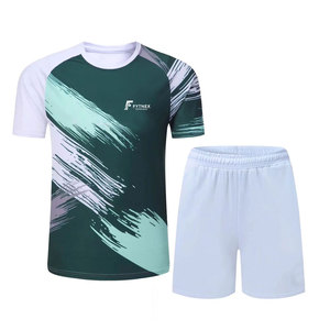 Uniforme Deportivo de Bádminton con Tela que Absorbe la Humedad, Uniforme de Bádminton para Entrenamiento y Sesiones de Fitness - Product Image 1