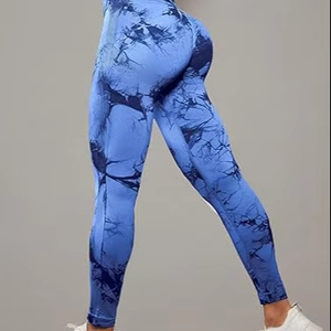 Leggings Deportivos de Cintura Media Elástica para Mujer, de Secado Rápido, Ecológicos, Transpirables, de Spandex/Nailon 220g, Personalizables - Product Image 1