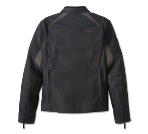 เสื้อแจ็คเก็ตหนังผู้ชาย Paradigm Triple Vent System 2.0 - สีดำสวยงาม - Product Image 2