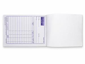 Carnet de caisse Hawamahal 100 + 100 pages CARBON (17x11 cm) A5, ligné, 200 pages (Blanc) - Product Image 3