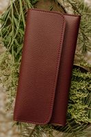 Portefeuille long en cuir de qualité supérieure pour femmes, portefeuille long élégant en cuir PU avec un design raffiné, portefeuille long de luxe pour hommes, de qualité supérieure