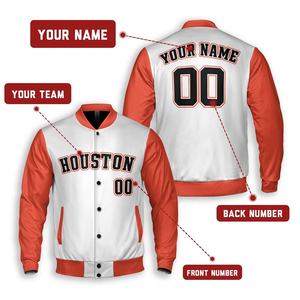 Chaqueta universitaria de béisbol personalizada al por mayor con impresión por sublimación estilo limitado alternativo para hombres y mujeres decoración bordada - Product Image 4