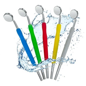 Miroir buccal d'aspiration dentaire de classe III avec poignée - Product Image 6