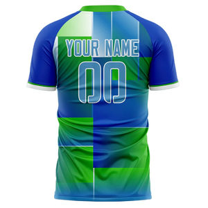 Maillot d'entraîneur de football personnalisé imprimé par sublimation, respirant, antibactérien, à séchage rapide, évacuant l'humidité, pour l'été - Product Image 3