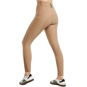 Pantalones de mujer ecuestres de alta calidad, ropa personalizada elástica de 4 vías, pantalones de montar a caballo al por mayor a granel - Product Image 1