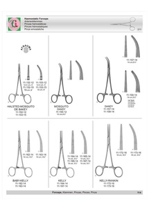 คีมคีบหลอดเลือดแดงเคลลี่ แบบโค้ง ทำจากเหล็กกล้าไร้สนิม ใช้ซ้ำได้ พร้อมปากคีบแบบหยักและตัวล็อคแบบรัดแน่น สำหรับการผ่าตัด - Product Image 4
