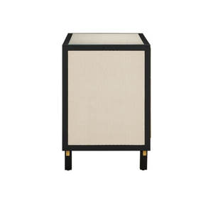 Deanna Raffia nightstand ที่มีการออกแบบที่ทันสมัยสำหรับเฟอร์นิเจอร์ห้องนอน - Product Image 5