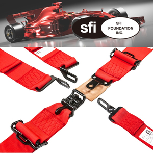 โรงงานไต้หวัน TBRACING SF 501 เข็มขัดนิรภัยสำหรับรถแข่ง SFI 16.1 แบบ 5 จุด สำหรับรถจูเนียร์แดร็กสเตอร์  รับทำโลโก้ตามสั่ง สีตามสั่ง ขายส่ง - Product Image 1