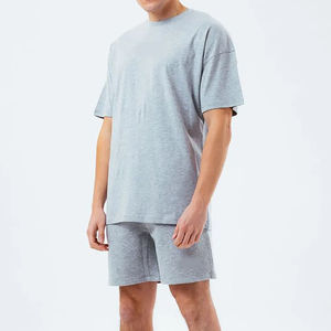 Conjunto Deportivo de Malla para Hombre, 2 Piezas, Transpirable, Ropa Deportiva para Gimnasio, Chándal, Camiseta y Pantalones Cortos para Correr que Absorben la Humedad - Product Image 6