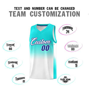 Wholesale Custom Fade Basketball Uniform Gradient Print Jersey & Shorts Team Wear Quick Dry Mesh Polyester OEM Basketball Wear - Product Image 3
