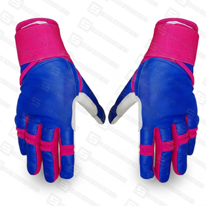 SAAR INDUSTRIES Gants de frappeur de baseball en cuir véritable personnalisés professionnels durables pour une prise en main avec couleur et logo personnalisés - Product Image 2