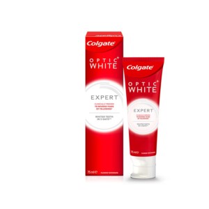 Premium Colgate Optic White <b>Toothpaste</b> Advanced Teeth Whitening Formula For Brighter Smile And Deep Stain Removal - Product Image 3