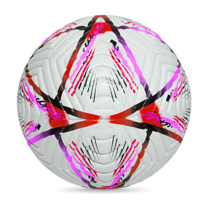 Balón de Fútbol Oxva Industries de PVC Cosido a Máquina, Tamaño Personalizado, Ligero, Ecológico, con Cámara de Butilo de Alta Retención de Aire para Entrenamiento - Product Image 4
