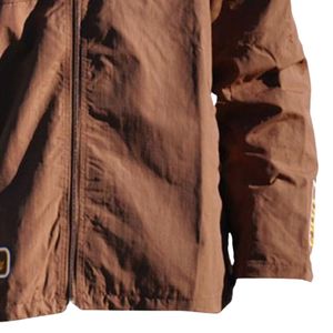 Iota Phi Theta Windbreaker <b>Jacket</b> Brown Gold Greek Apparel Fraternity <b>Lightweight</b> Zip Up <b>Jacket</b> Premium Fit - Product Image 4