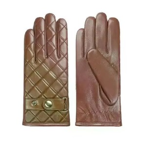 Warm Genuine Leather Winter <b>Gloves</b> for Men Thermal Lined Cold Weather <b>Gloves</b> for Outdoor Work Driving and Travel - Product Image 1