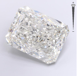 Diamante Cultivado en Laboratorio con Certificación IGI, Corte Radiante de 40.28 CT, Color H, Claridad VS1, CVD MD-18 LG 771624228, ROYAL GEMS, para Joyería - Product Image 1
