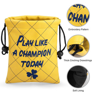 Bolsa de cuero hecha a mano para equipo de golf, diseñada para viajes, torneos y organización en campos de golf, a precio asequible. - Product Image 3