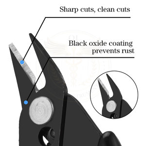 Hair Extension Tools Keratin Bond Cutting Pliers with An Opening Spring Mini Hair Pliers for Micro Nano Ring - Product Image 5