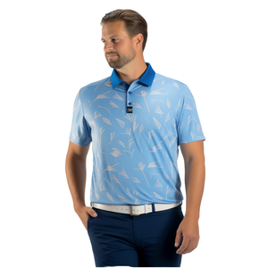 Nueva Llegada, Camisetas de Polo de Golf Personalizadas de Alta Calidad, Sublimación Completa, Camisetas para Hombre, Tela 100% Poliéster para Entrenamiento de Golf - Product Image 6