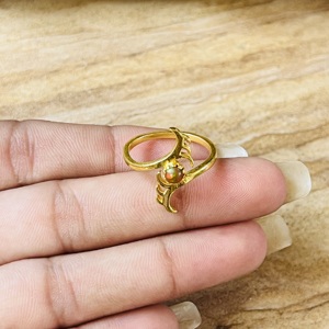 Premium Look <b>Tree</b> <b>Branch</b> Ring Boho Abstract Opal Brass Ring 18k Gold Plated Minimal Statement Nature Tribal Wholesale Ring - Product Image 6