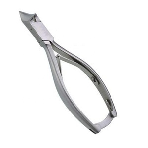 Gran oferta, cortador de uñas para cutículas de acero inoxidable de alta calidad, cortador de uñas de los pies, doble resorte, mango texturizado de 14cm - Product Image 6