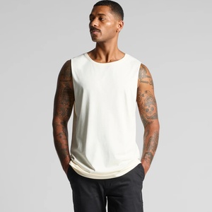 Men's <b>White</b> O-Neck Sleeveless <b>Tank</b> <b>Top</b> Solid Knitted Casual Muscle Shirt 100% Cotton - Product Image 5