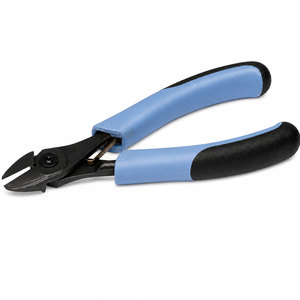 Knipex 79 42 125 5 Coupe-fils diagonaux électroniques de haute qualité, coupe conique, en acier inoxydable, personnalisables pour le bricolage et la fabrication de bijoux - Product Image 4