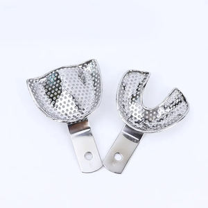 Kit de 6 instruments dentaires en acier inoxydable pour empreintes dentaires, avec porte-dentiers en maille et porte-dents de forme - Product Image 4