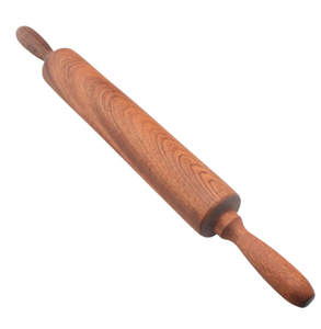 Juego de Dos Rodillos de Madera, Perfectos para Amasar, Hacer Roti, Clásicos, Duraderos, para Uso en la Cocina del Hogar - Product Image 2