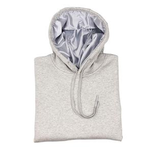 Sweat-shirt à capuche Tain, couleur unie, coupe classique, tricoté en molleton, 100% coton, vêtement d'automne pour homme, doublé - Product Image 4